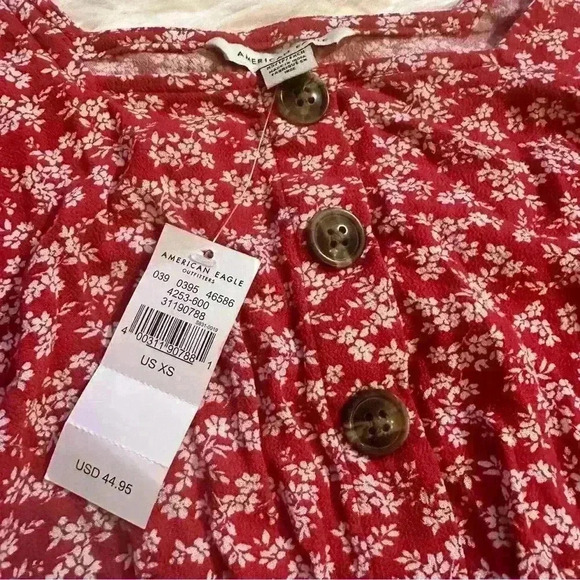 American Eagle Women's A-Line Mini Dress NWT Size XS - Picture 8 of 13